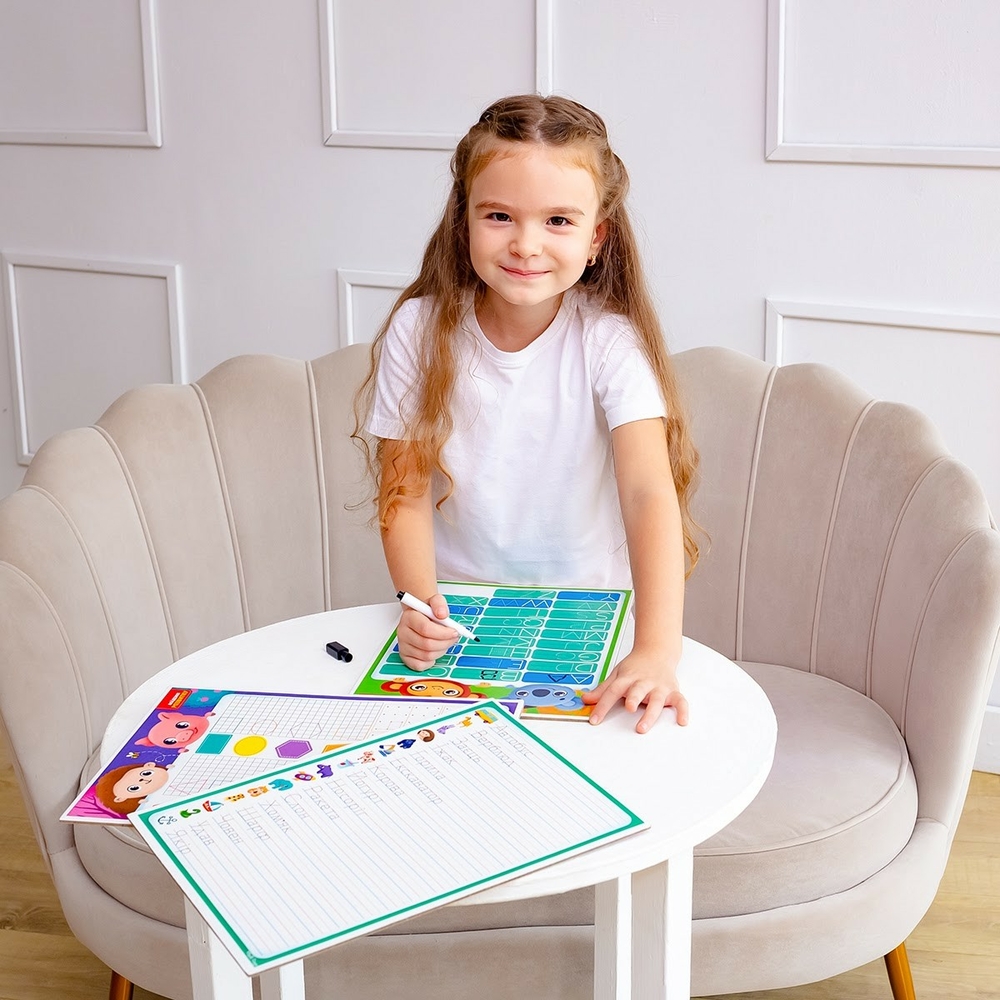 Фото, Відеоогляди дошка-тренажер «english» vt5010-28