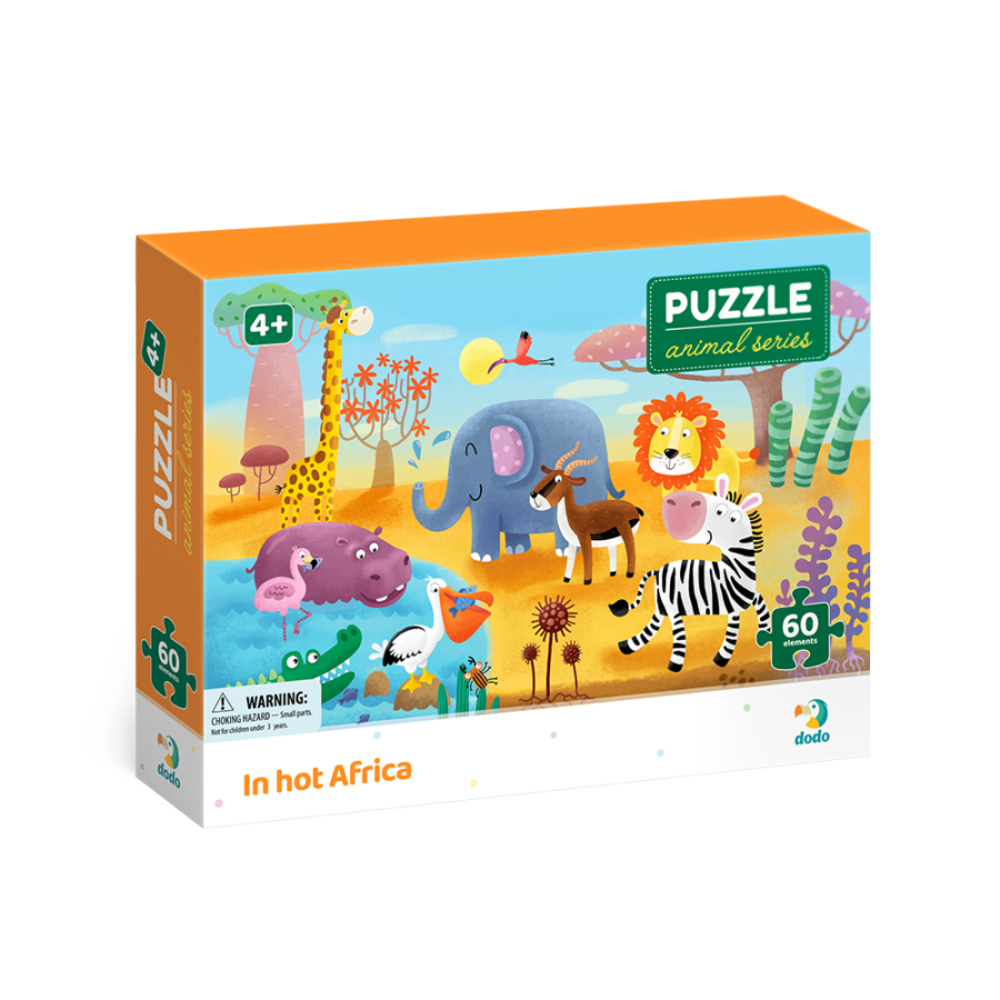 Фото, Видеообзоры пазл dodo спекотна африка