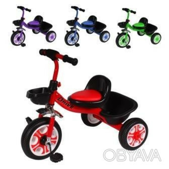 Велосипед трьохколісний TILLY DRIVE T-318 4кольори, в кор.ш.к./5/