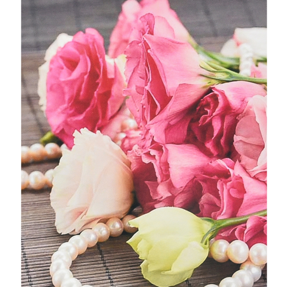 Фото, Відеоогляди алмазна мозаїка strateg преміум ніжність і розкіш розміром 40х50 см (sk88291)