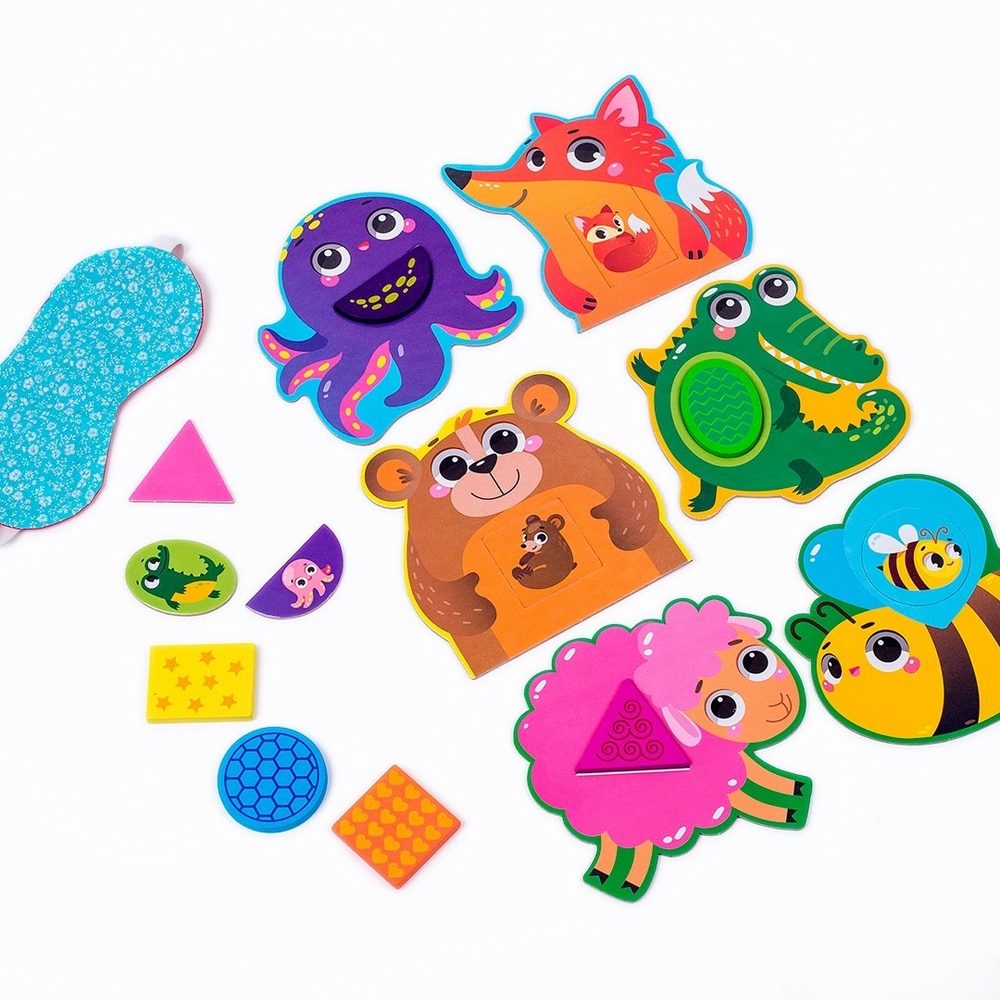 Фото, Відеоогляди гра-сортер «звірята» zb2002-05