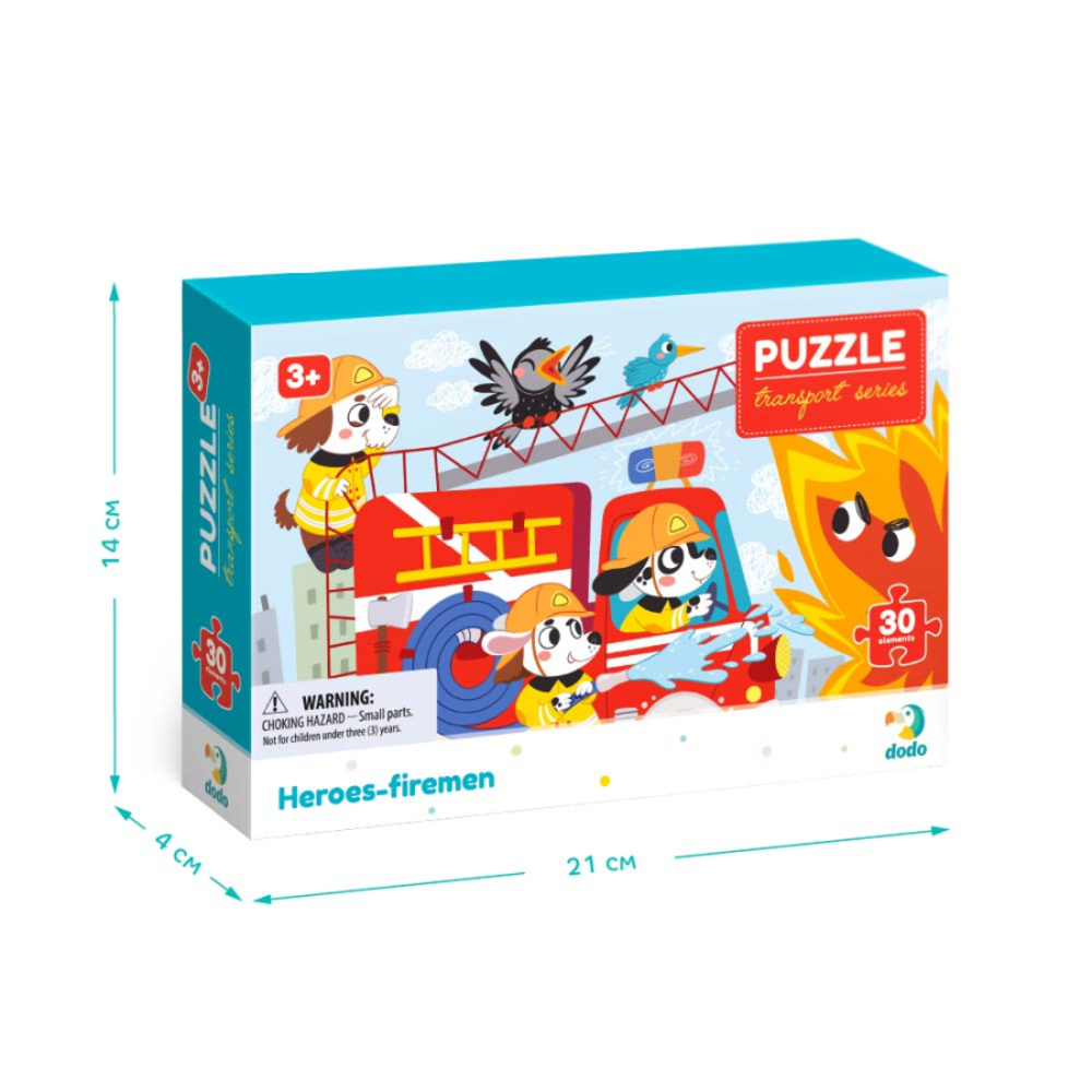 Фото, Видеообзоры пазл dodo герої-пожежники