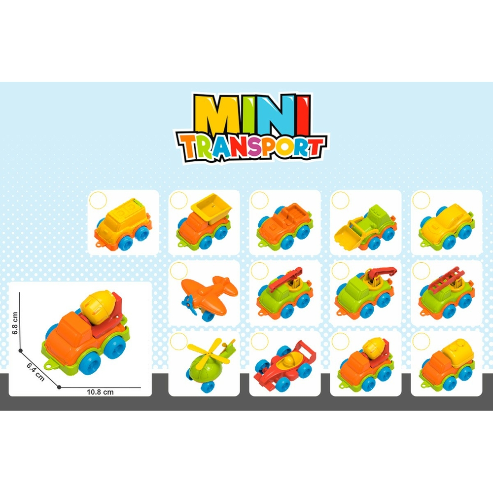 Фото, Видеообзоры іграшка "транспорт міні технок", арт.5897
