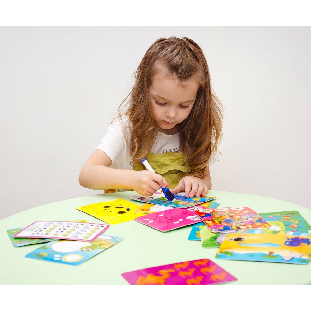 Фото, Видеообзоры гра настільна «пиши та витирай. зоопарк» vt5010-20