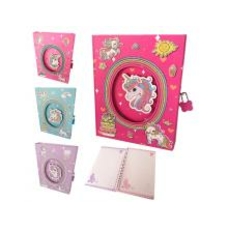 Блокнот дитячий BJ-2215 11*17.7см, 60арк, на ключику, в коробці 117857