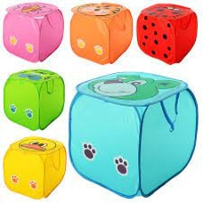 Корзина для іграшок M2508 (50шт) тварина, висота 45 см, кришка-липучка, ручки, 6від, в кульку, 45-45