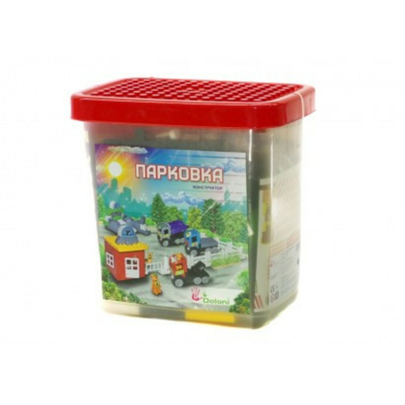 Конструктор "Парковка" 124 деталі в боксі Doloni Toys 013888/11