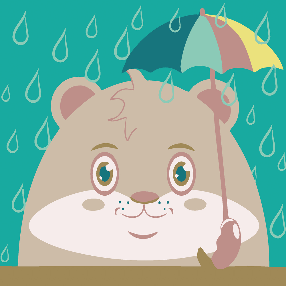 Фото, Видеообзоры картина за номерами strateg під парасолькою розміром 20х20 см (hh7071)