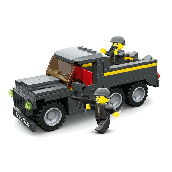 Конструктор Військова вантажівка Military Truck 134 деталі Wange 2660