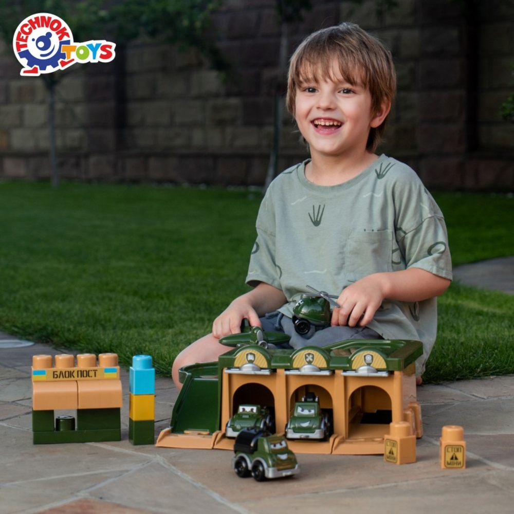 Фото, Видеообзоры іграшка "військовий транспорт технок", арт.9277