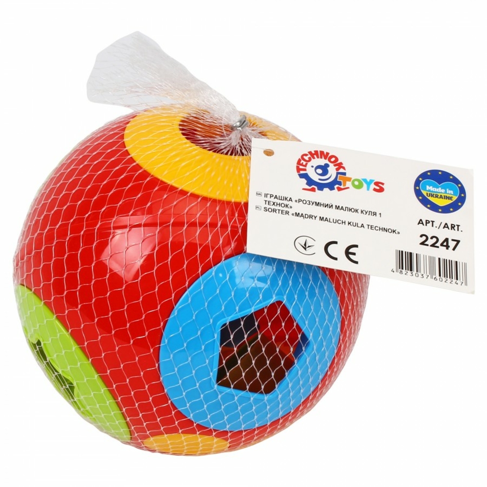 Фото, Видеообзоры іграшка "розумний малюк куля 1 технок", арт.2247