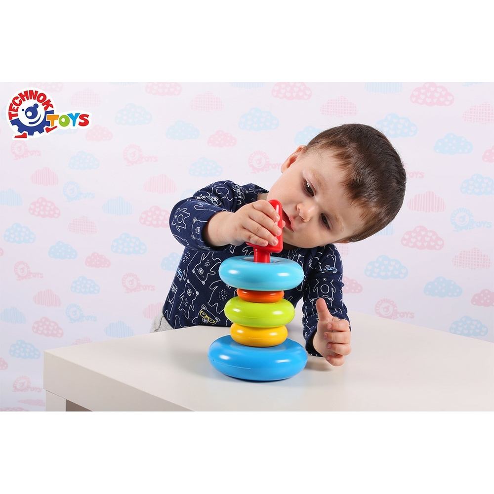 Фото, Видеообзоры іграшка "пірамідка технок", арт.6863