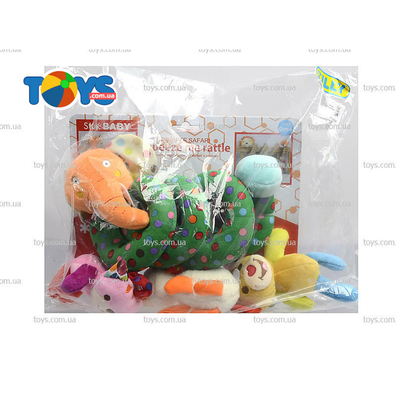 Підвіска на коляску ВТ-Т-0050 мяка спіраль 26*17см 2 вида лист кул