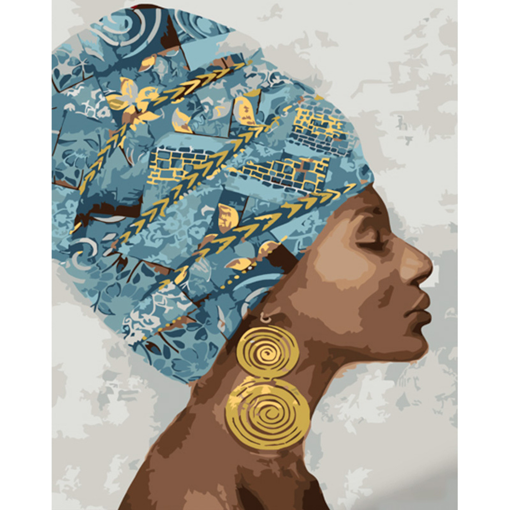 Фото, Видеообзоры картина за номерами strateg преміум східна краса розміром 40х50 см (gs1083)