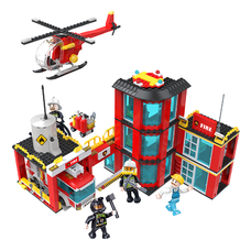 Конструктор COGO 3622 "Пожежна частина", 862  дет. (Р)