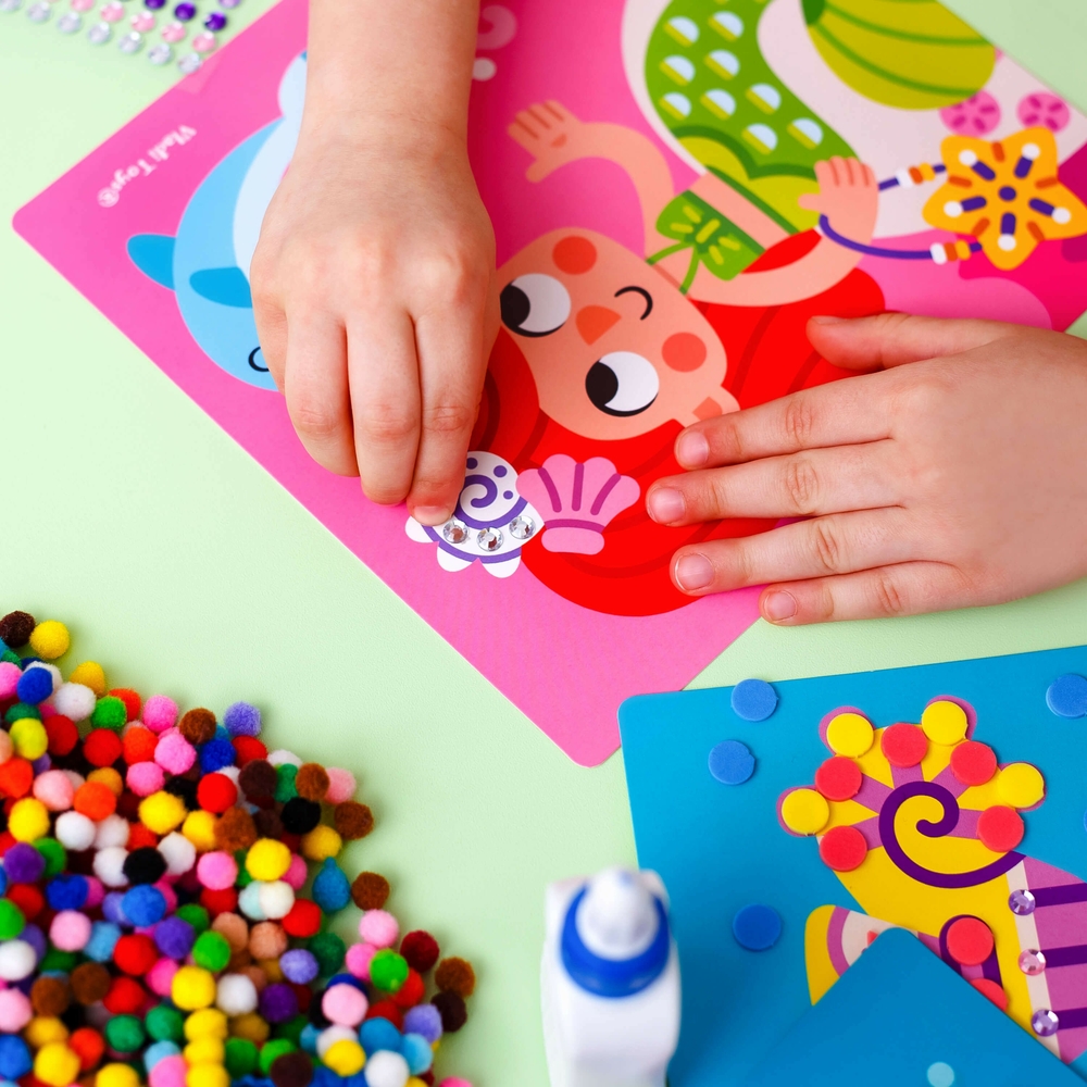 Фото, Відеоогляди набір для творчості "creative box. сова" vladi toys vt4433-08