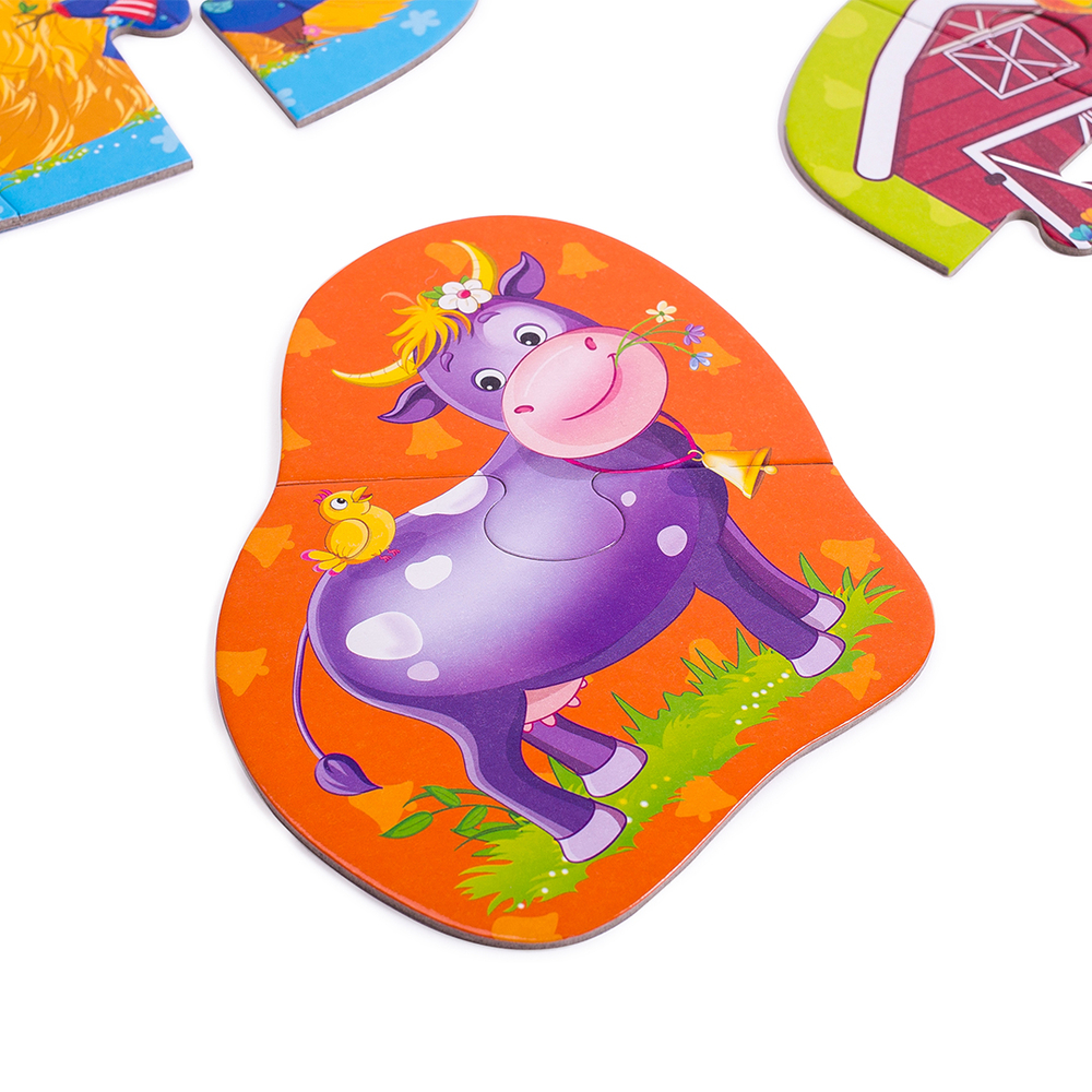 Фото, Відеоогляди великий розвиваючий набір 3 в 1 «ферма» vt2901-03