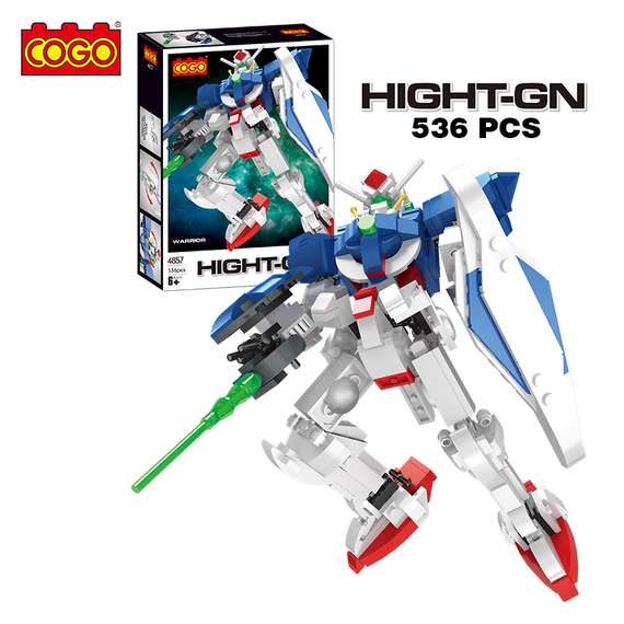 Конструктор Cogo Warrior Космічний робот 4857 HIGHT-AN, Трансформер, МехВоїн, 536 деталей,