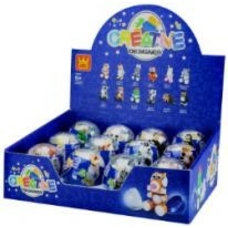 Конструктор wg01 Капсула з фігурками тварин Конструктор wg01 Капсула з фігурками тварин