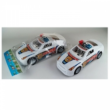 Машина 0068-2 (160шт) інерція, 19,5см, поліція, в пакеті Машина 0068-2 (160шт) інерція, 19,5см, поліція, в пакеті