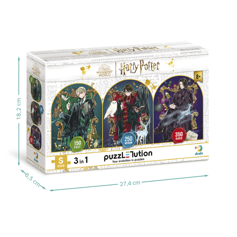 Фото, Відеоогляди пазл 3в1 dodo harry potter династія чарівників