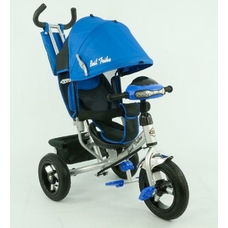 Велосипед 3-х колісний 6588 В Best Trike (1) СИНИЙ, НАДУВНЫЕ КОЛЕСА d=29см. переднее, d=26см. задние