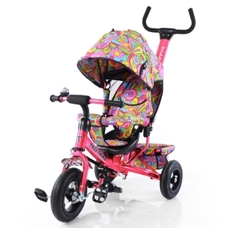 Велосипед триколісний TILLY Trike T-351-6 РОЖЕВИЙ з надувними колесами / 1 /