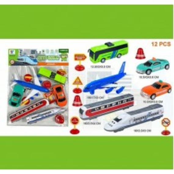 Набір транспорту 03-34 (96/2) інерція, муляжі, в пакеті