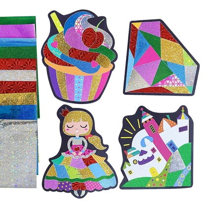 Фото, Відеоогляди набір для творчості з фольгою «foil craft. принцеса» vladi toys vt4433-11