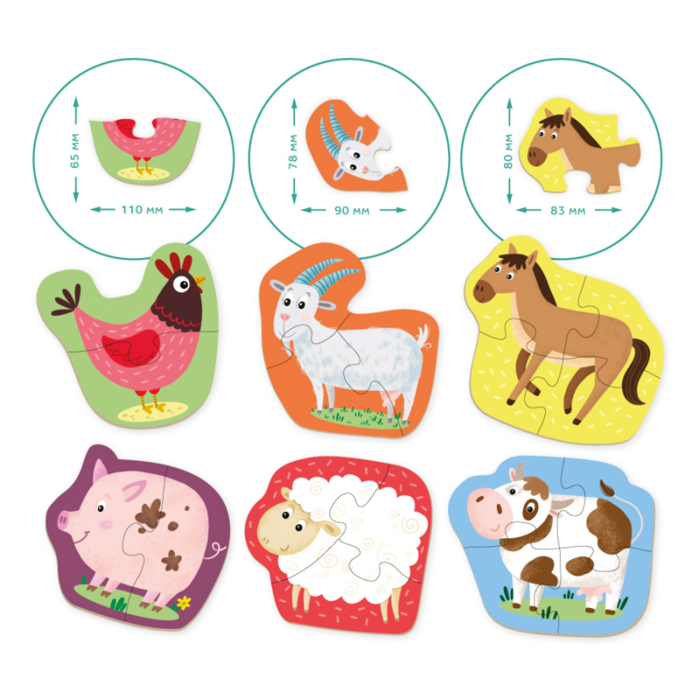 Фото, Відеоогляди пазл dodo домашні тварини