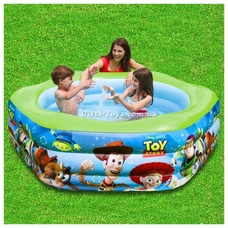 Басейн 57490 (3шт) 6-гранныи, 3 кольца, История игрушек, 191-178-61см Басейн 57490 (3шт) 6-гранныи, 3 кольца, История игрушек, 191-178-61см