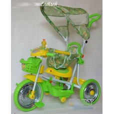 Велосипед WS 840 B-R (CP) (2шт) жовтий три колеса