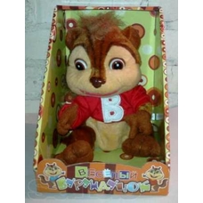 Бурундук MP 0732 (24шт) повторюшка, двигает головой, на бат-ке, в кор-ке, 25-19,5-18см