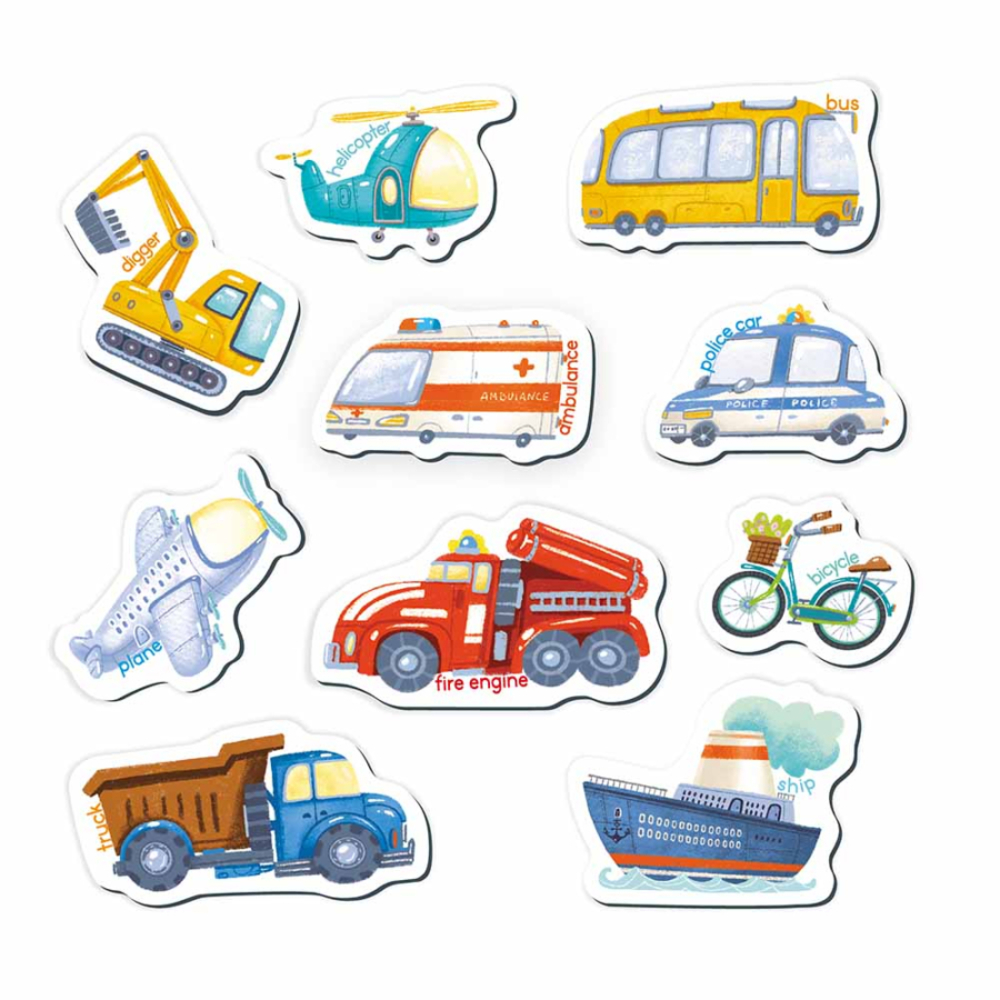 Фото, Видеообзоры набір магнітів dodo види транспорту