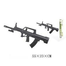 Автомат M-3881A (60шт/2) батар., свет, пульки, в пакете 55*23см