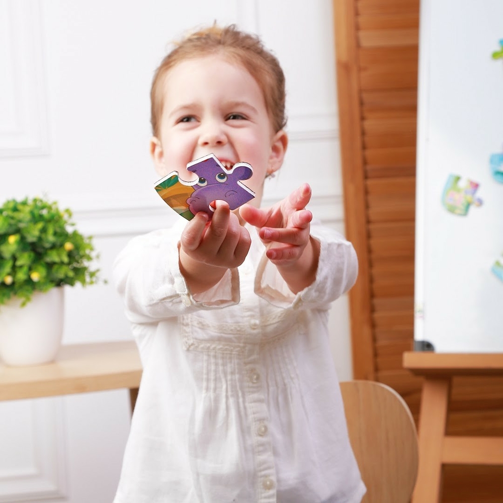 Фото, Видеообзоры магнітні пазли а5 «бегемотики» vt3205-76