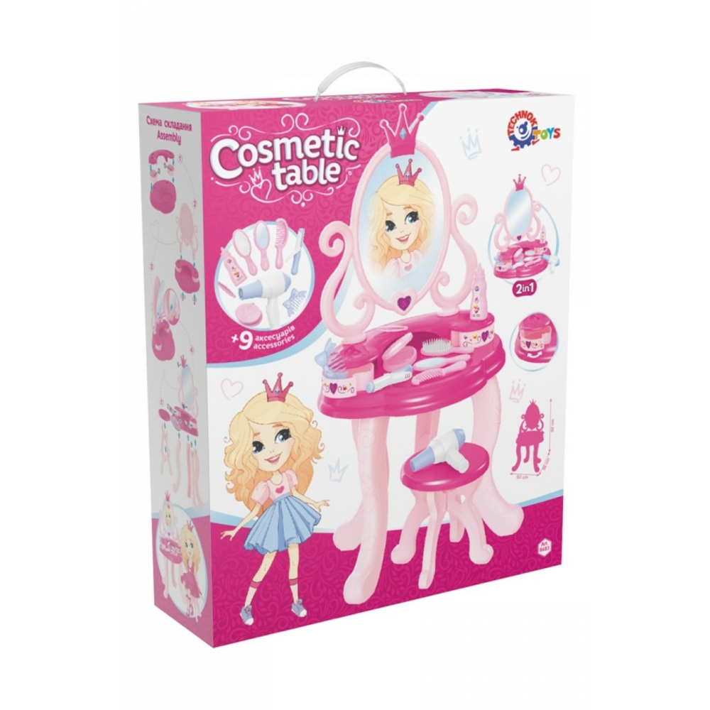 Фото, Відеоогляди іграшка «косметичний столик технок», арт.8683