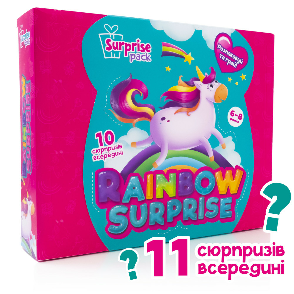 Фото, Відеоогляди набір для творчості vladi toys з сюрпризами «веселка» vt8080-06