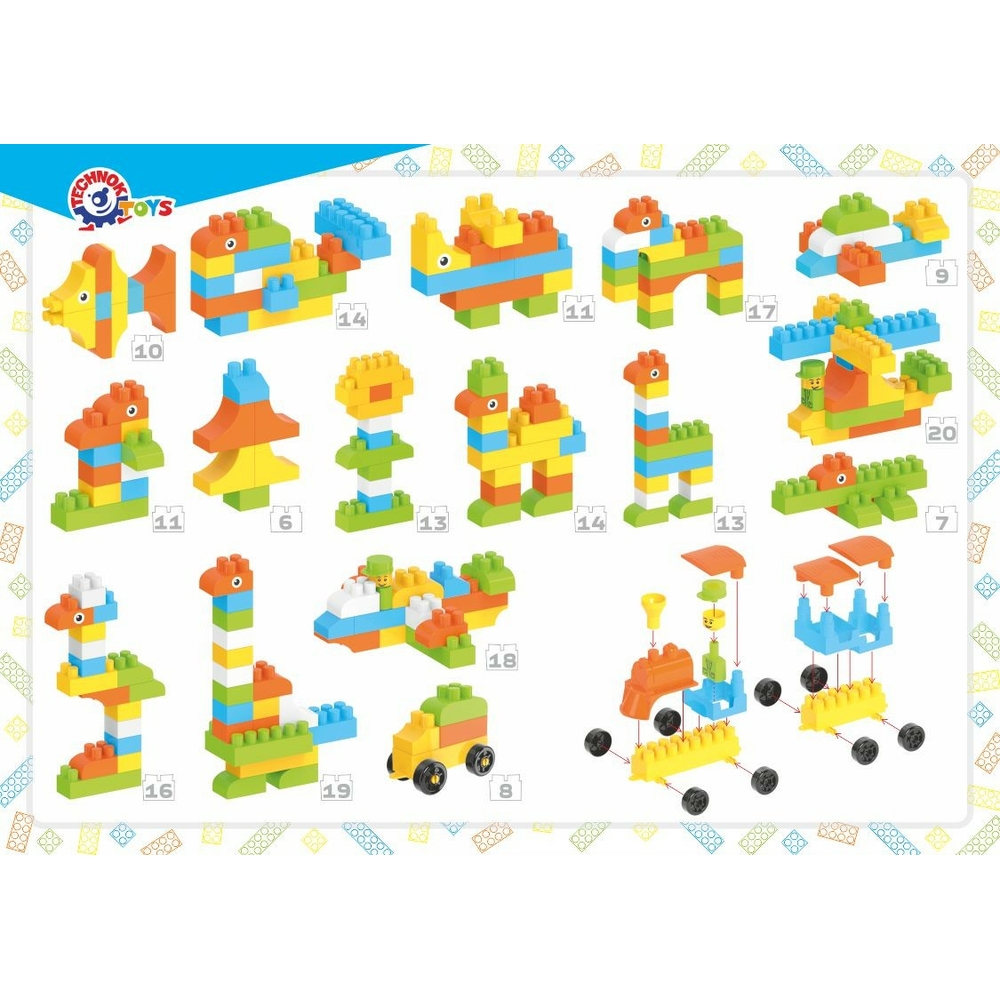 Фото, Відеоогляди іграшка "конструктор технок", арт.6542