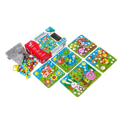 Фото, Відеоогляди мозаїка дерев'яна «ферма» zb2002-01