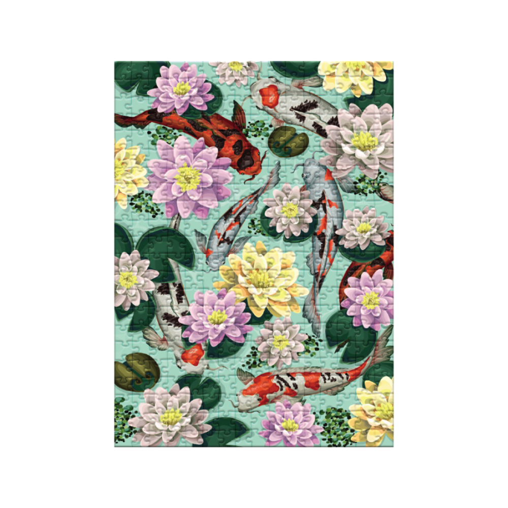 Фото, Відеоогляди пазл dodo ботаніка квіти лотоса та рибки