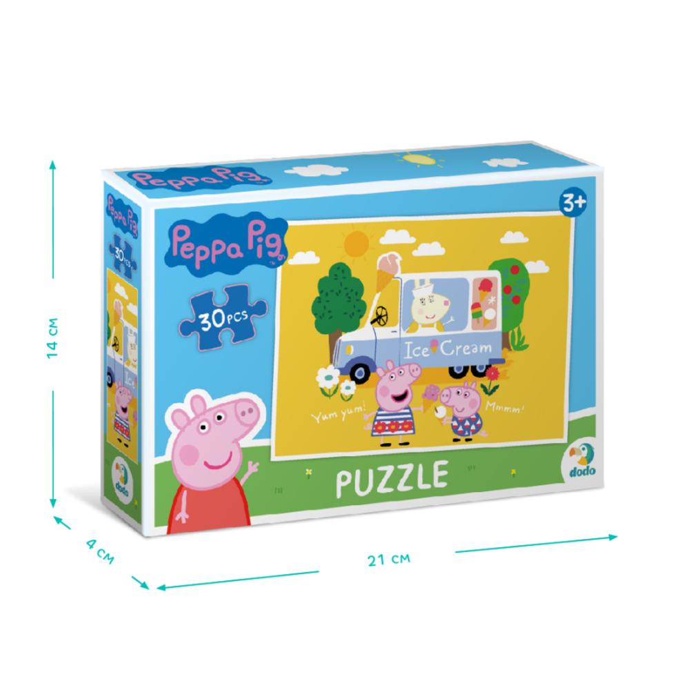 Фото, Відеоогляди пазл dodo peppa pig улюблене морозиво свинки пеппи