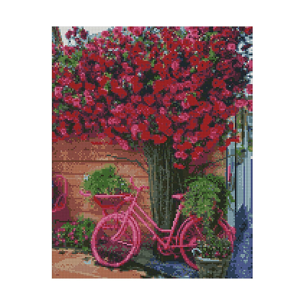 Фото, Видеообзоры алмазна мозаїка strateg преміум весняний день 40х50 см fa40809