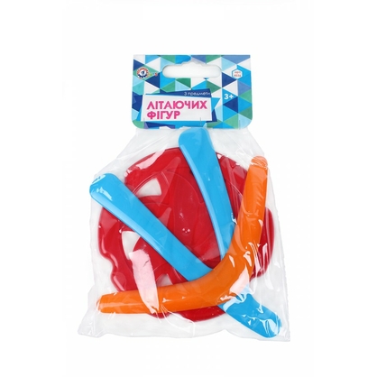 Фото, Відеоогляди іграшка "набір літаючих фігур 3 технок", арт.4036