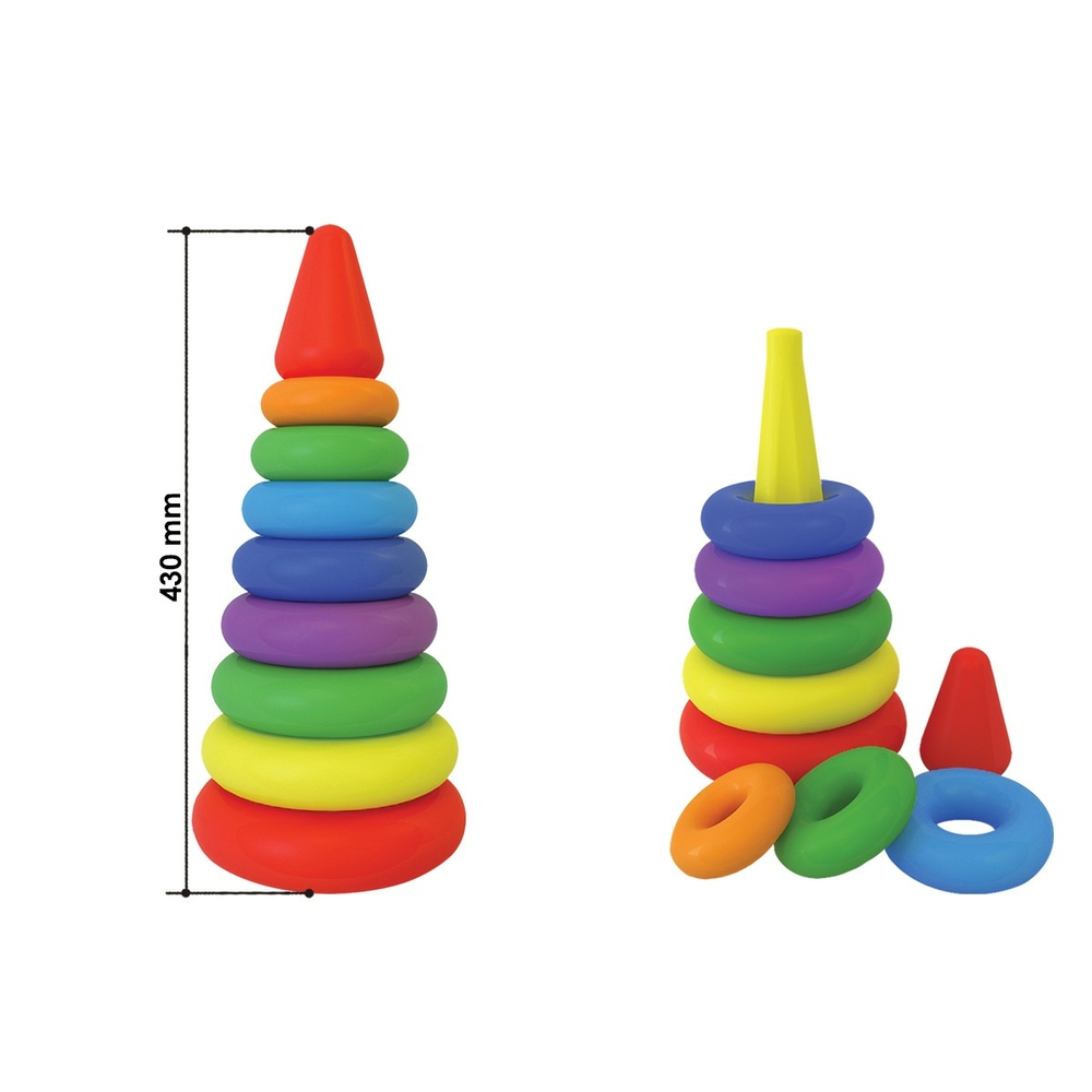 Фото, Видеообзоры іграшка "пірамідка видувна 2 технок", арт.0984