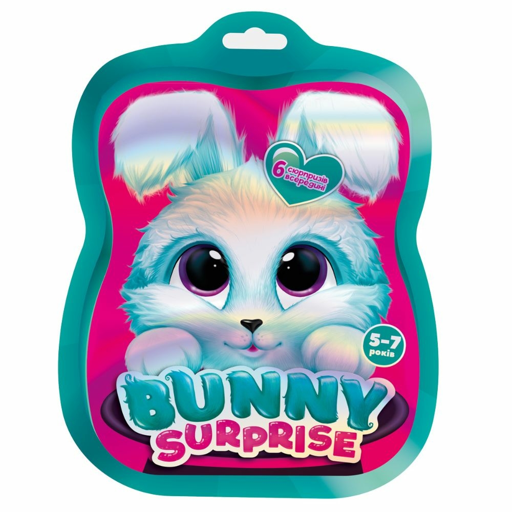 Фото, Відеоогляди набір для творчості vladi toys із сюрпризами "bunny surprise. рожевий" vt8080-14