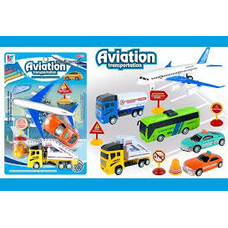 Спецтехніка 08-35 (96/2) літак, трап, таксі, дорожні знаки, інерція, на листі