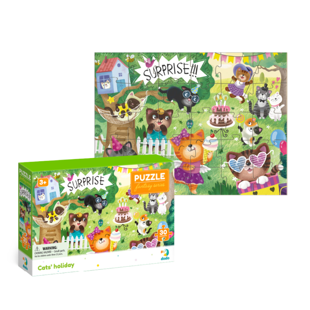 Фото, Відеоогляди пазл dodo свято котиків