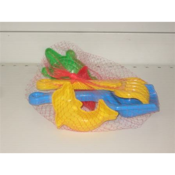 Лопатка+грабельки+3 пасочки 2254