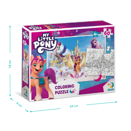 Фото, Відеоогляди пазл 2в1 my little pony пригоди у палаці